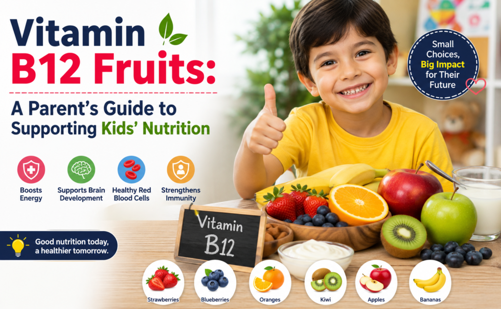 Vitamin B12 Fruits: A Parent’s Guide to Supporting Kids’ Nutrition Vitamin B12 Fruits: A Parent’s Guide to Supporting Kids’ Nutrition