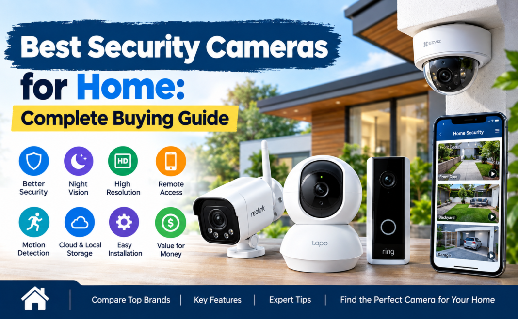 Best Security Cameras for Home: Complete Buying Guide