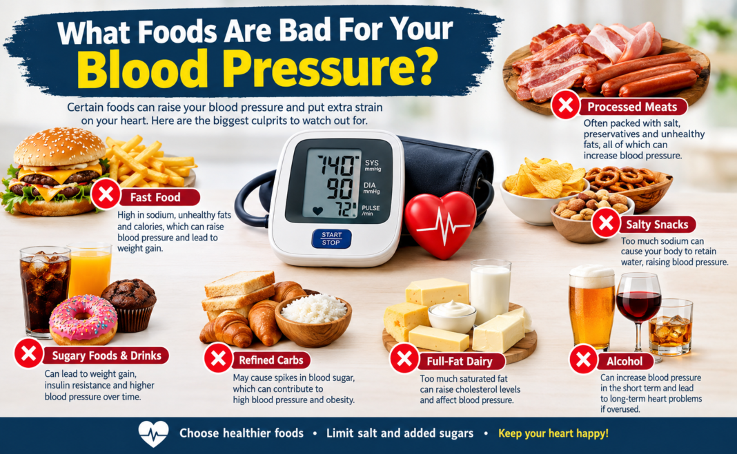 What Foods Are Bad For Your Blood Pressure?