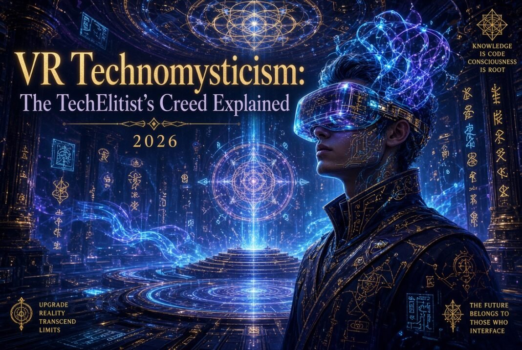 VR Technomysticism: The TechElitist’s Creed Explained 2026
