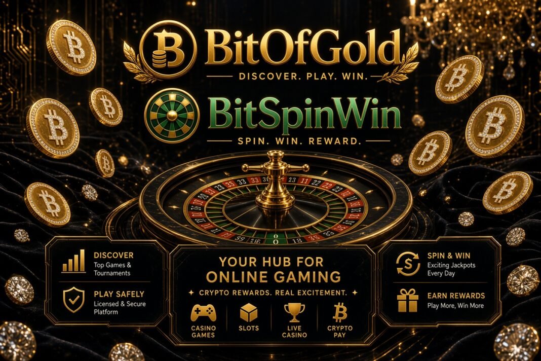 BitOfGold & BitSpinWin in Online Gaming Discovery