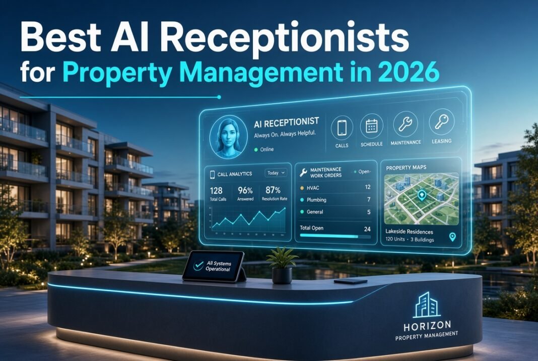 Best AI Receptionists for Property Management in 2026